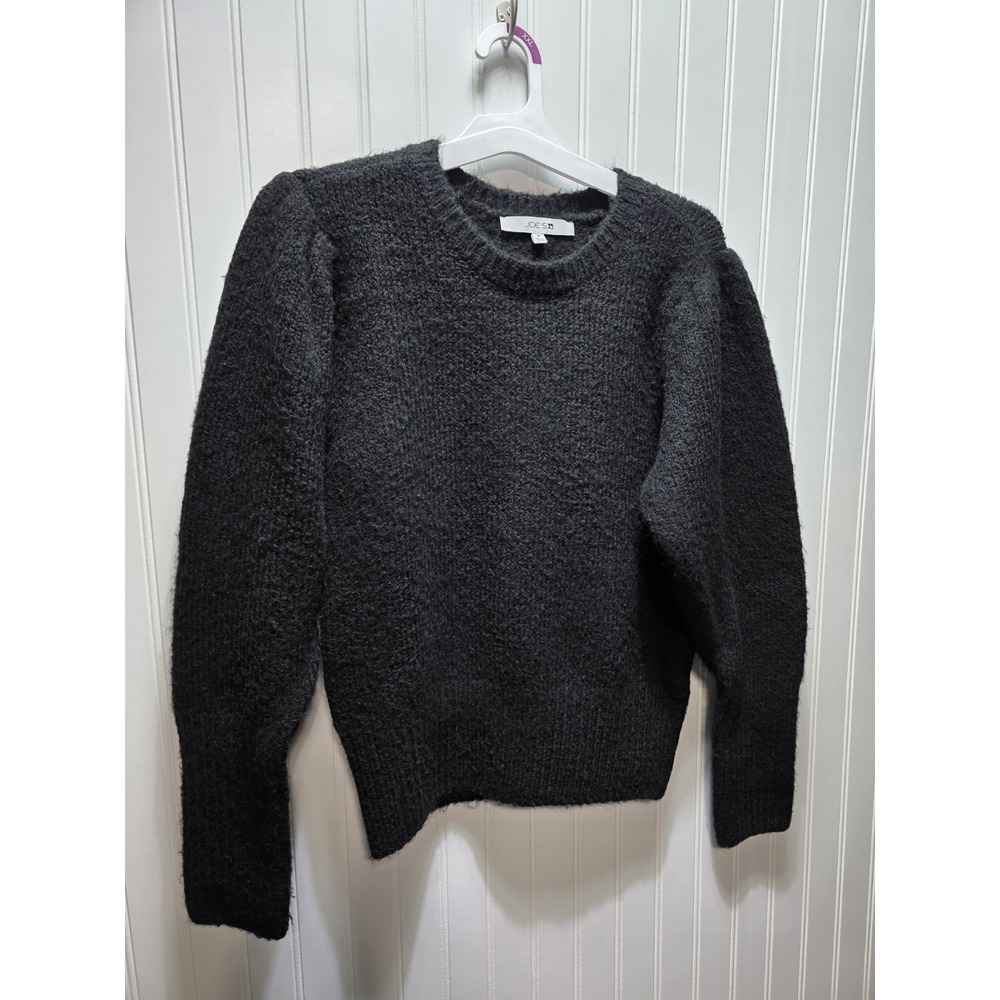 Joe's Knit Sweater Black Sz M